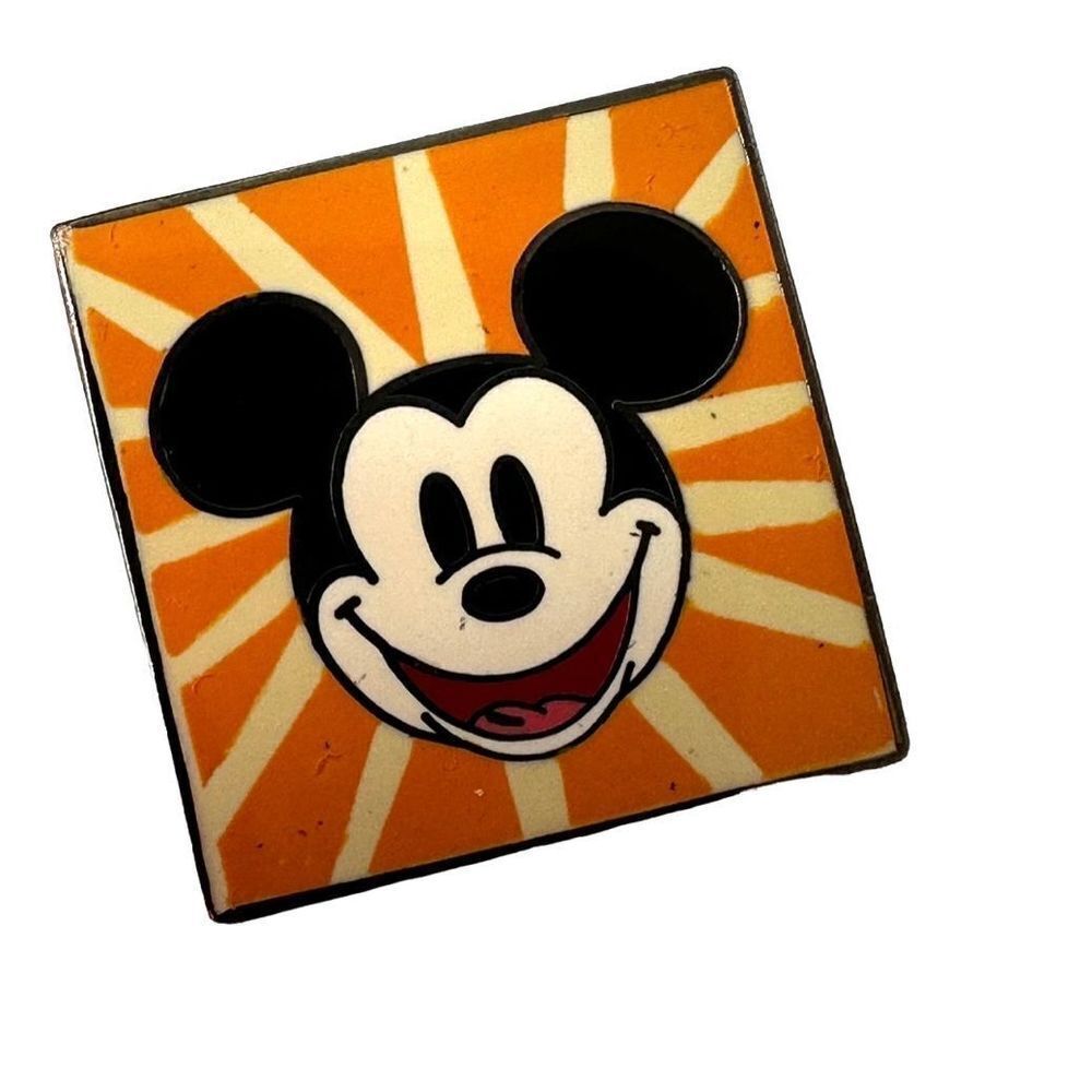Disney collectible Mickey Mouse sunburst pin